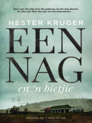 cover image of Een nag en 'n bietjie